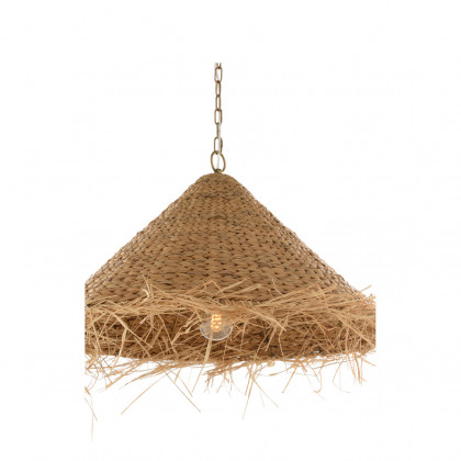 Wildwood - Mia Pendant in Natural, Rattan