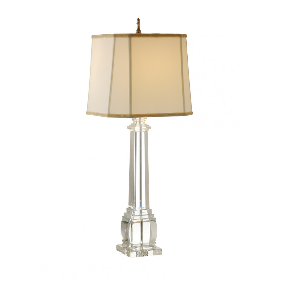 Wildwood - Copely Lamp in Clear, Crystal