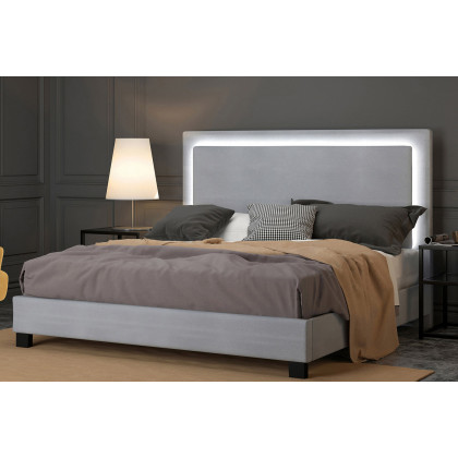Worldwide - Lumina 60" Queen Bed with Light