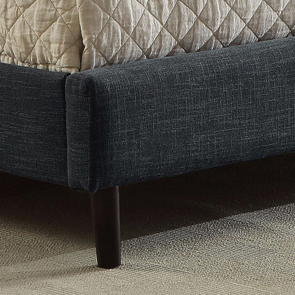 Worldwide Rimo 54" Double Platform Bed - Gray