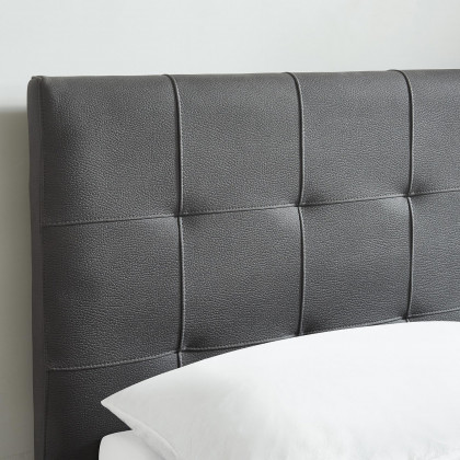 Worldwide Extara 60" Queen Bed with Storage - Gray