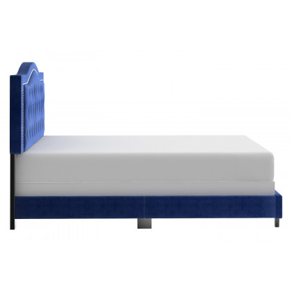Worldwide Pixie 60" Queen Bed - Blue