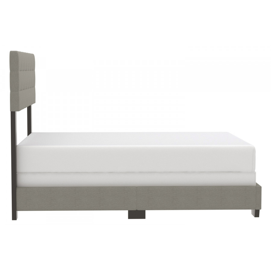 Worldwide Exton 60" Queen Bed - Light Gray