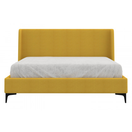 Worldwide Hamburg 60" Queen Bed - Mustard
