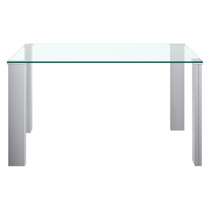 Worldwide - Frankfurt Rectangular Dining Table in Stainless Steel