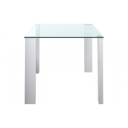 Worldwide - Frankfurt Rectangular Dining Table in Stainless Steel