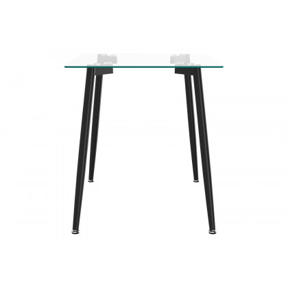 Worldwide Abbot Rectangular Dining Table - Black