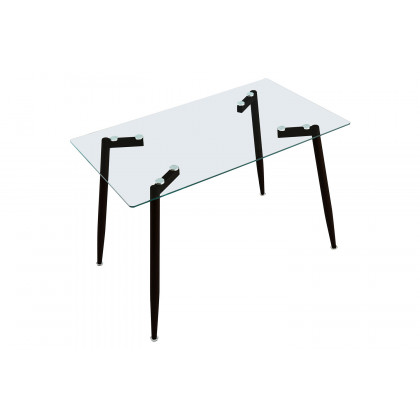 Worldwide Abbot Rectangular Dining Table - Black