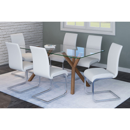 Worldwide - Stark Rectangular Dining Table