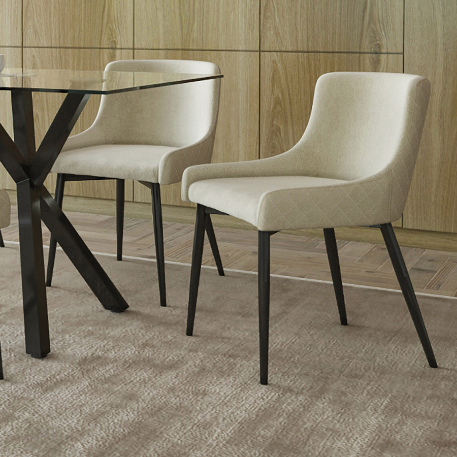 Worldwide - Bianca Side Chair Set of 2