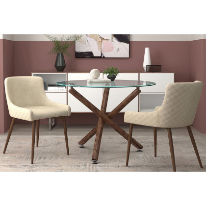 Worldwide - Bianca Side Chair Set of 2