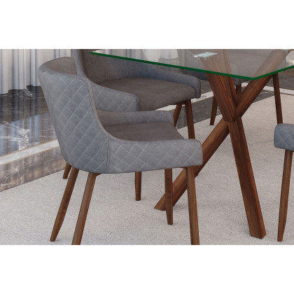 Worldwide - Bianca Side Chair Set of 2