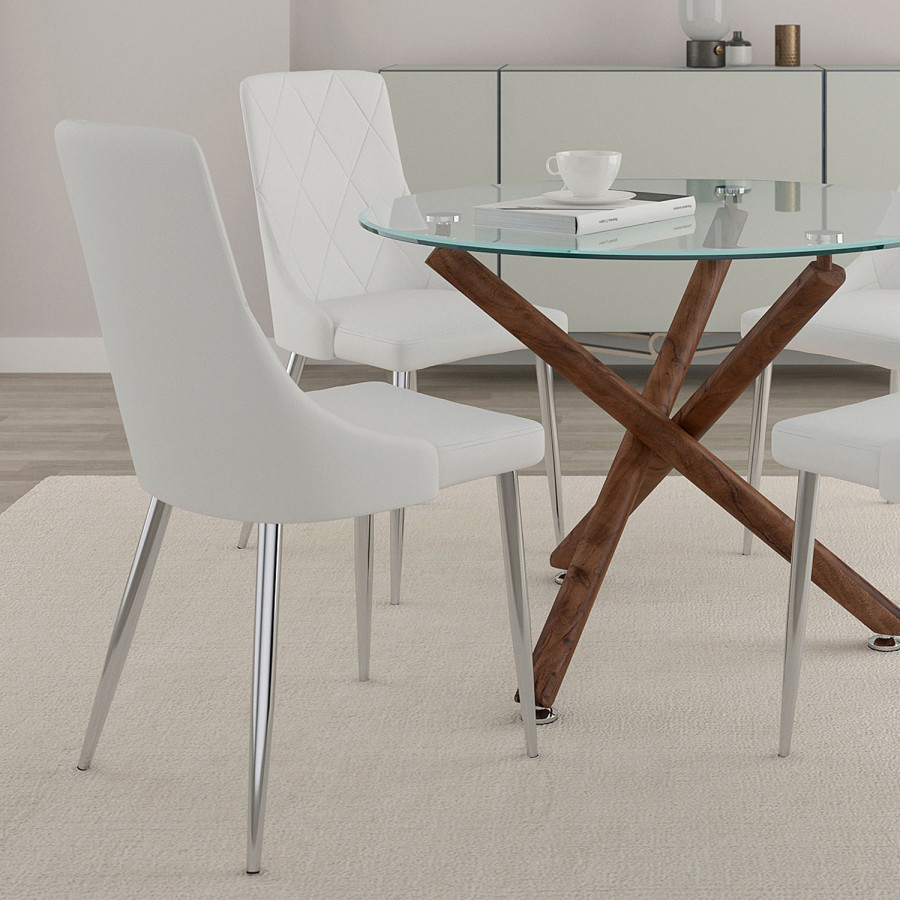 Worldwide - Devo Side Chair Set of 2