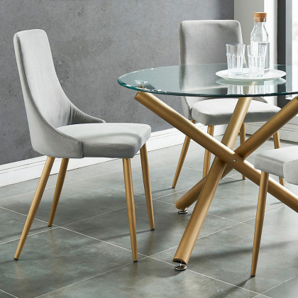 Worldwide - Carmilla Side Chair Set of 2