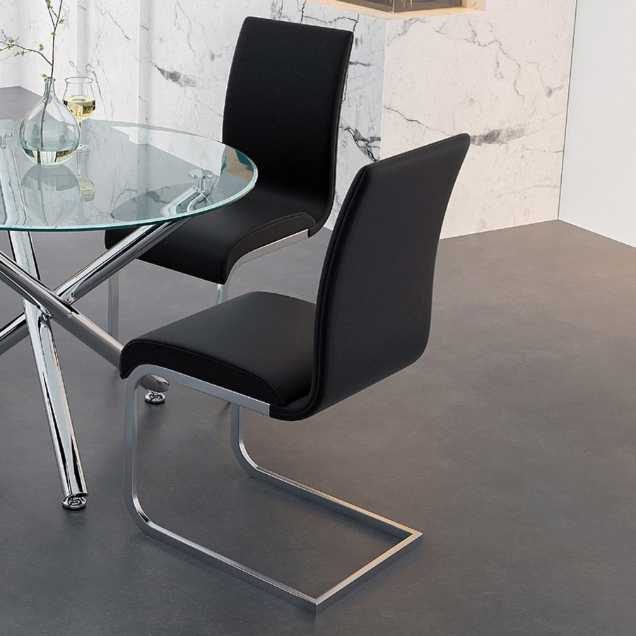 Worldwide - Maxim Side Chair Set of 2