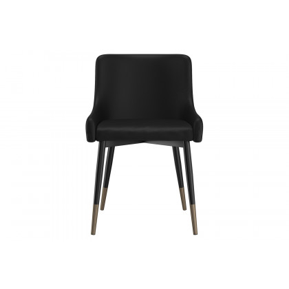 Worldwide Xander Side Chair Set of 2 - Black