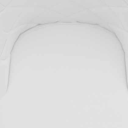 Worldwide Devo 26" Counter Stool Set of 2 - White/Chrome