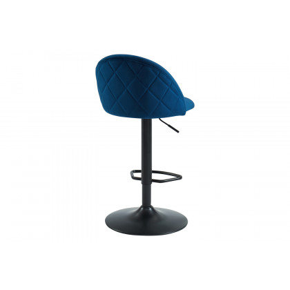 Worldwide Sataro Adjustable Air-Lift Stool - Blue/Black