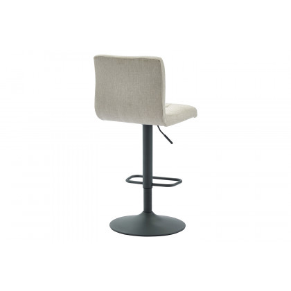 Worldwide Sorb Adjustable Air-Lift Stool Set of 2 - Beige/Gray