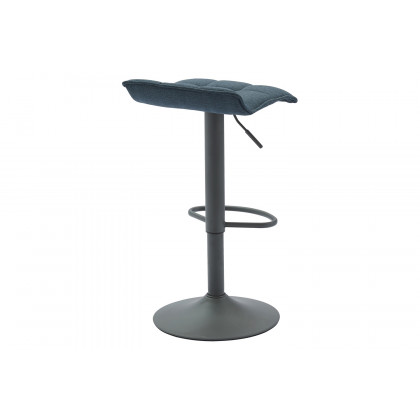 Worldwide Pluto Adjustable Air-Lift Stool Set of 2 - Blue-Gray/Gray