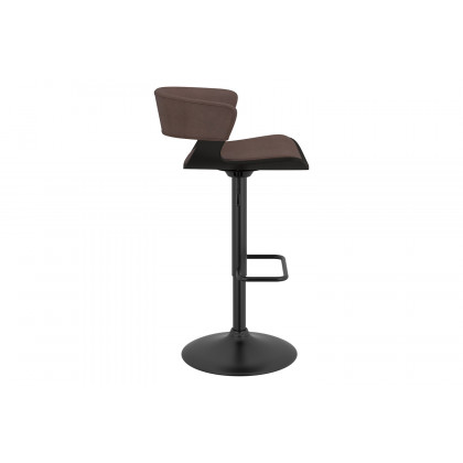 Worldwide Rover Adjustable Air-Lift Stool - Brown/Black