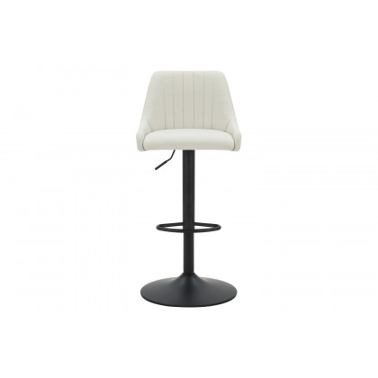 Worldwide Kron Adjustable Air-Lift Stool Set of 2 - Beige/Black