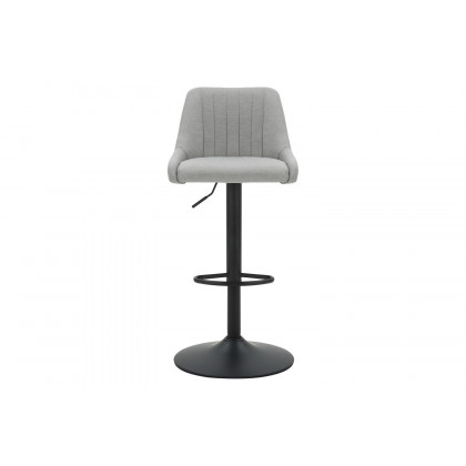 Worldwide Kron Adjustable Air-Lift Stool Set of 2 - Gray/Black