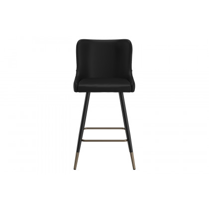 Worldwide Xander 26" Counter Stool Set of 2 - Black
