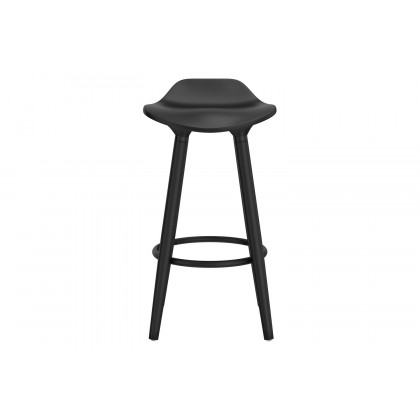 Worldwide Trex 26" Counter Stool Set of 2 - Black/Black