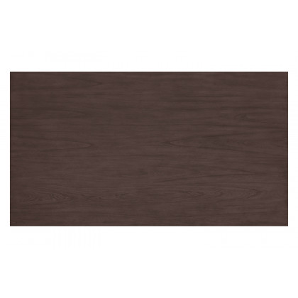 Worldwide Drake/Bianca Dining Set of 7 - Walnut Table/Walnut and Gray Chair