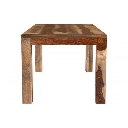 Worldwide Krish/Clive Dining Set of 7 - Sheesham Table/Charcoal Chair