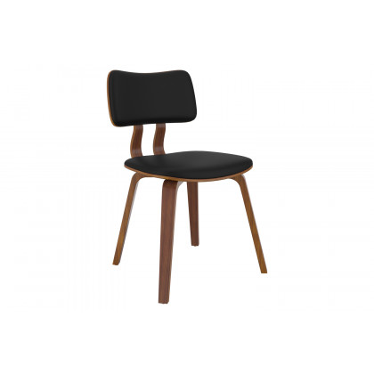 Worldwide Suzette/Zuni Dining Set of 5 - Black Table/Black Chair