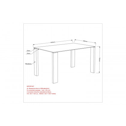 Worldwide Vespa/Rizzo Dining Set of 5 - Black Table/Ivory Chair