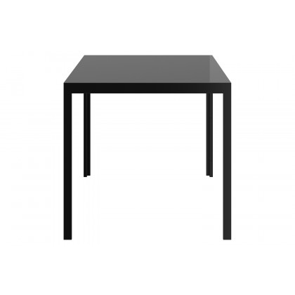 Worldwide Contra/Cassidy Dining Set of 7 - Black Table/Black Chair