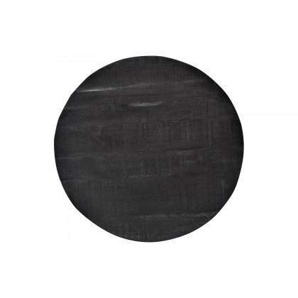 Worldwide Eva Round Coffee Table - Distressed Gray