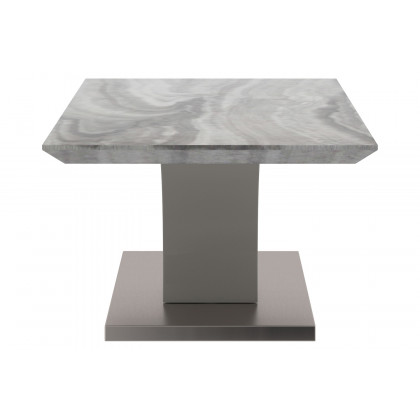 Worldwide - Napoli Rectangular Coffee Table in Light Gray
