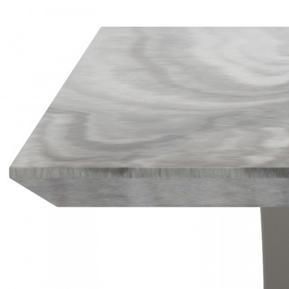Worldwide - Napoli Rectangular Coffee Table in Light Gray