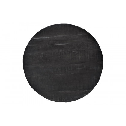 Worldwide Avni Round Coffee Table - Distressed Gray