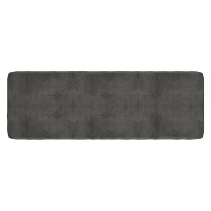 Worldwide Ingrid Bench - Vintage Charcoal/Walnut