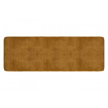 Worldwide Ingrid Bench - Vintage Mustard/Walnut