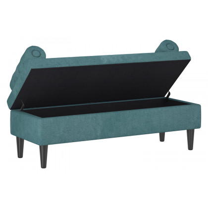 Worldwide - Adith Rectangular Storage Ottoman