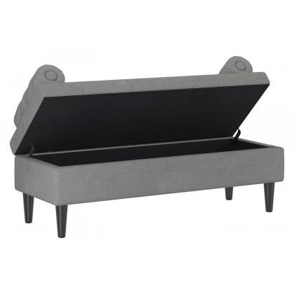 Worldwide - Adith Rectangular Storage Ottoman