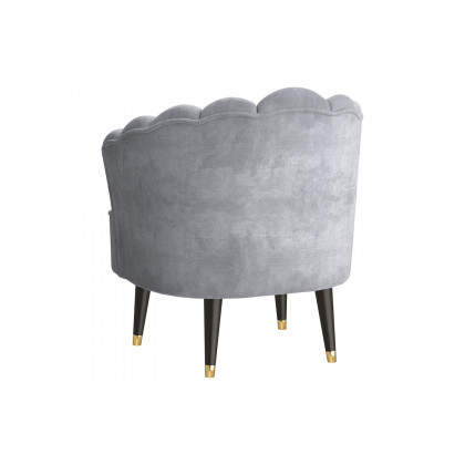 Worldwide Ezra Accent Chair - Gray