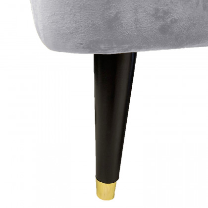 Worldwide Ezra Accent Chair - Gray