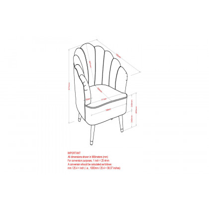 Worldwide Ezra Accent Chair - Gray