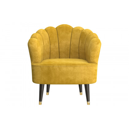 Worldwide Ezra Accent Chair - Mustard