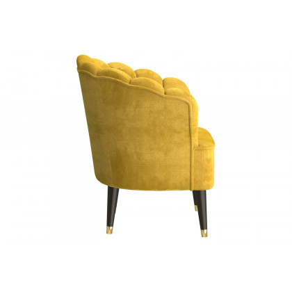 Worldwide Ezra Accent Chair - Mustard