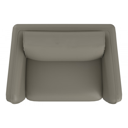 Worldwide Ryker Accent Chair - Gray-Beige/Black