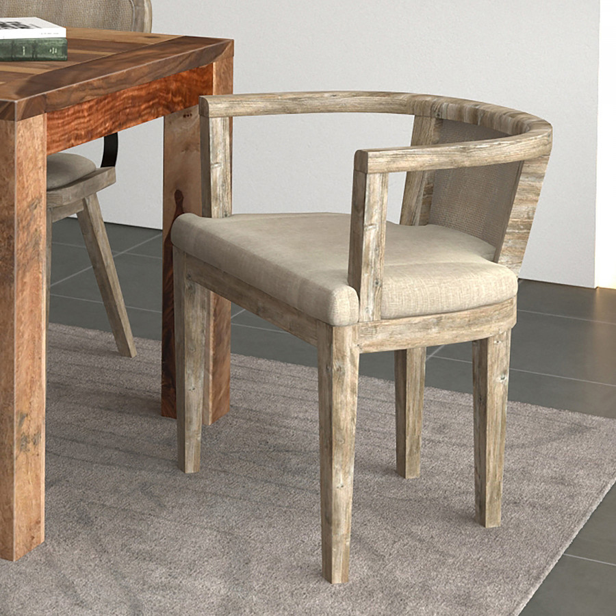 Worldwide Odin Accent/Dining Chair - Beige