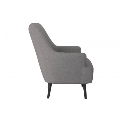 Worldwide Zoey Accent Chair - Gray